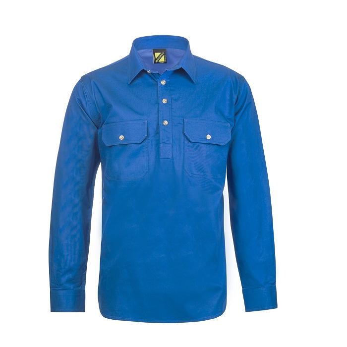 Workcraft WS3029 Lightweight Long Sleeve Cotton Shirt