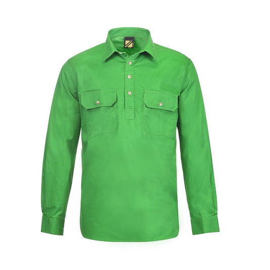 Workcraft WS3029 Lightweight Long Sleeve Cotton Shirt