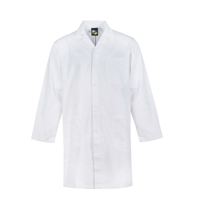 Workcraft WJ057 Dustcoat With Patch Pockets L/Sleeve