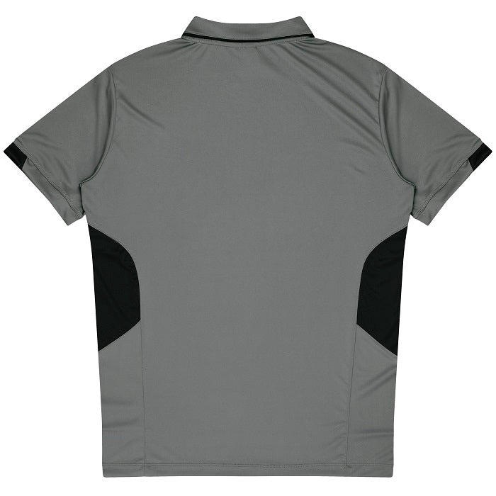 Aussie Pacific N1311 Tasman Mens Polo Ashe/Black