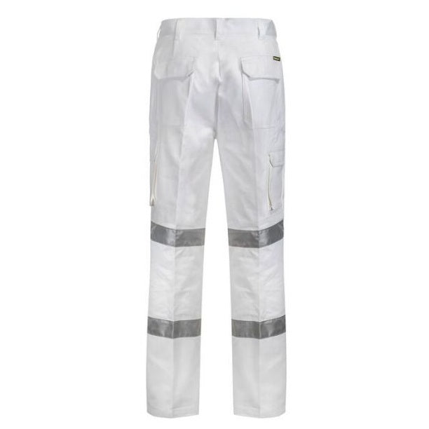 Workcraft WP3223 HiVis Cargo Drill Pants 3M Tape