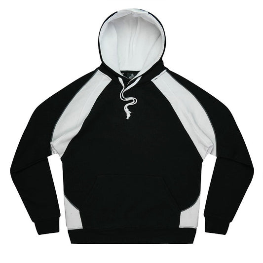 Aussie Pacific N1509 Huxley Mens Hoodie Black/White/Ashe
