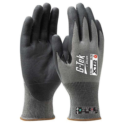 16-786 G-Tek Xtr 18G Cut F Palm Dip Glove