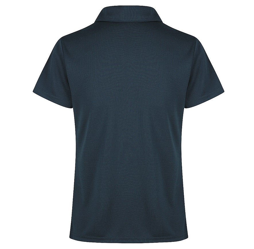 Aussie Pacific N2307 Botany Ladies Polo colour Navy - Back view