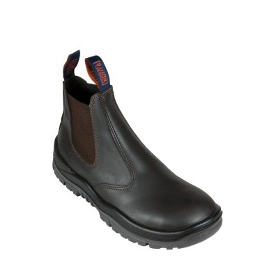 Mongrel 240030 Claret Oil Kip Slip On Safety Boot