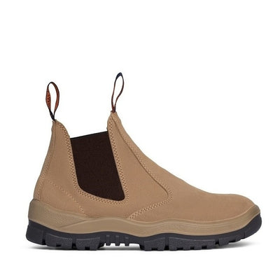 Mongrel 240040 Wheat Suede Elastic Sided Safety Boots