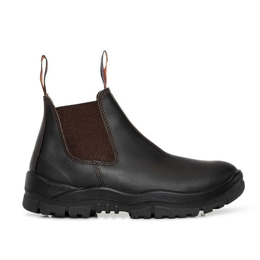 Mongrel 240090 Oil Kip V-Cut Elastic Sided Safety Boot