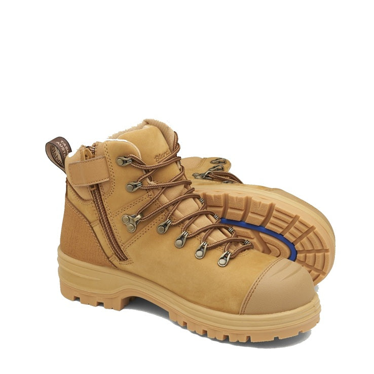 Blundstone 243 Unisex Zip Up Safety Boots