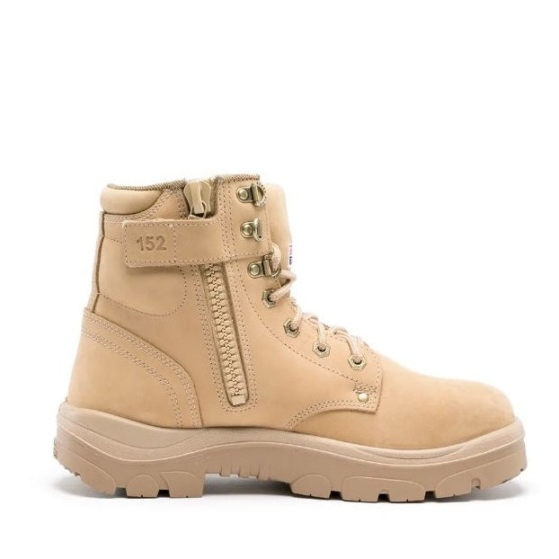 Steel Blue 312152 Argyle Zip Safety Boots - Sand - Side View