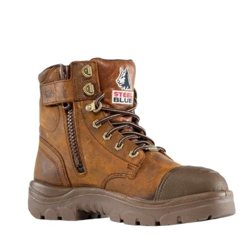 Steel Blue 312639 Argyle Zip Scuff Waterproof Safety Boots