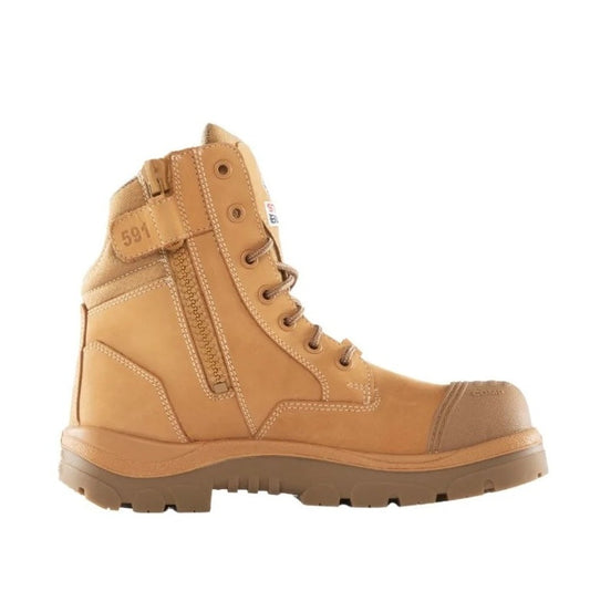 Steel Blue 318591 Southern Cross  Zip Scuff Composite Safety Boots