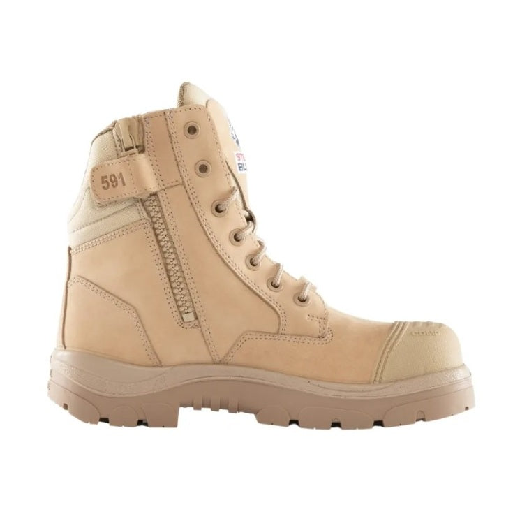 Steel Blue 318591 Southern Cross  Zip Scuff Composite Safety Boots