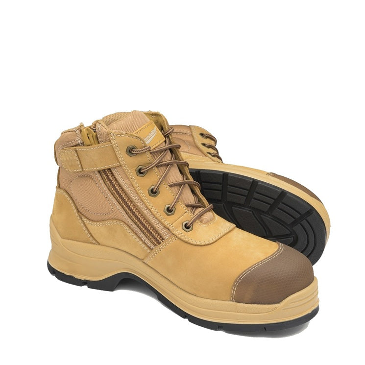 Blundstone 318 DISCONTINUED Unisex Zip Up Safety Boots