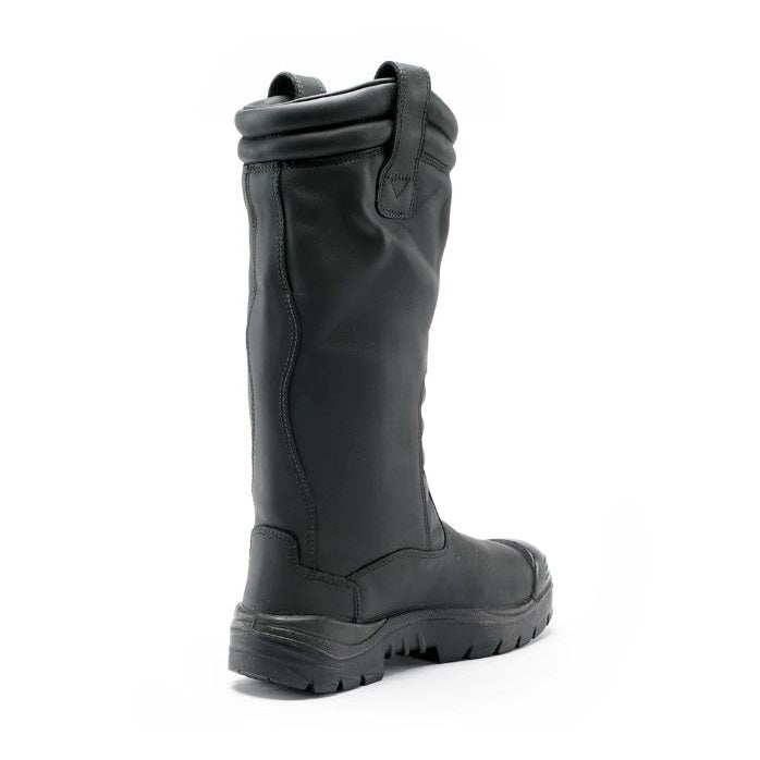 Steel Blue 382835 Mackay 370mm Pull On Bump Met Pr Nitrile W/Proof Safety Boots