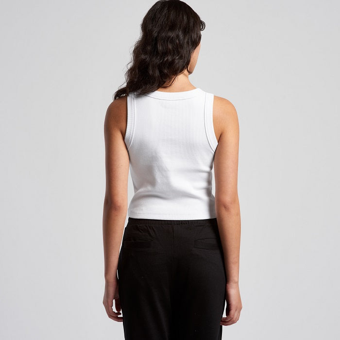 AS Colour 4064G Womens Organic Rib Crop Tank