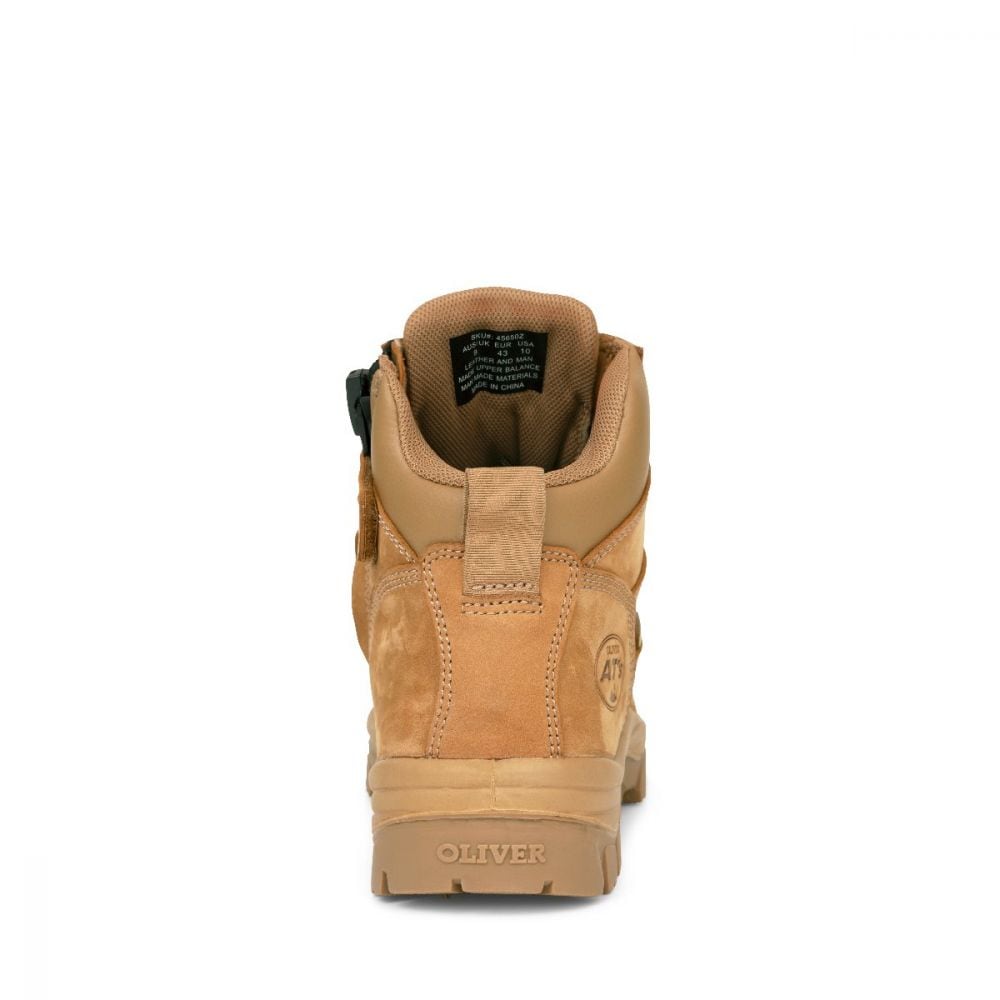 Oliver 45-650Z Stone 130Mm Zip Side Composite Safety Boot