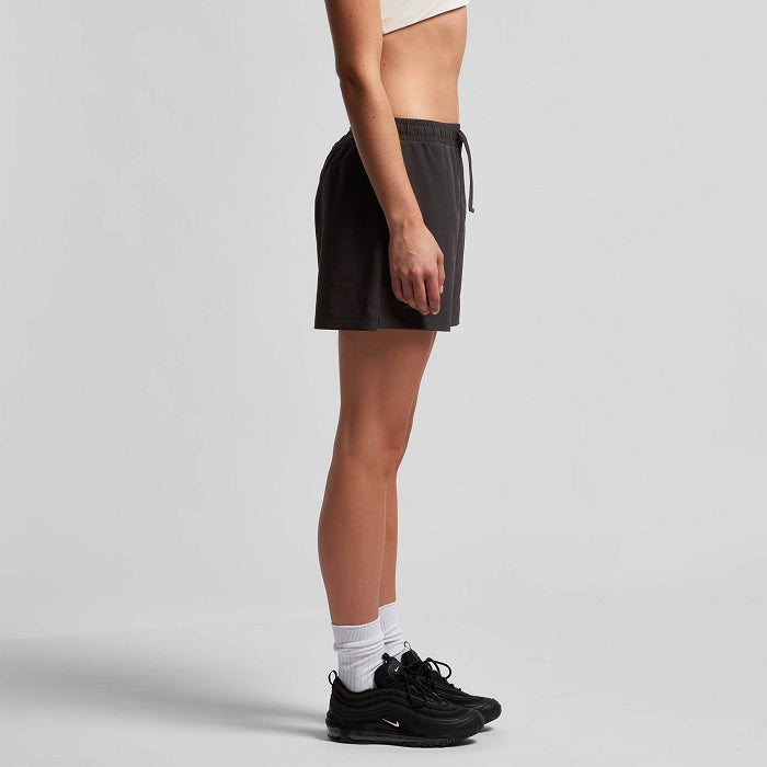 AS Colour 4620 Womans Black Active Shorts - Side view