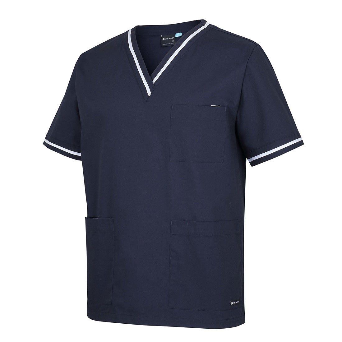 JB's Wear 4SCT Contrast Scrubs Top