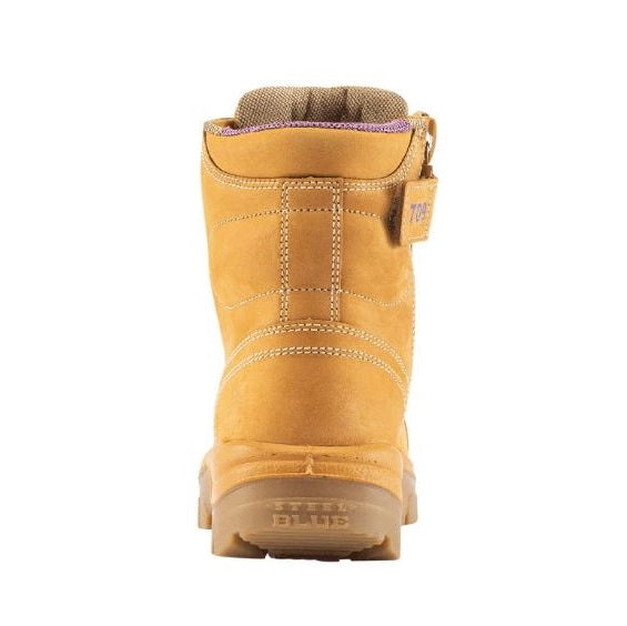 Steel Blue 512709 Argyle Zip Ladies Scuff Cap Boots