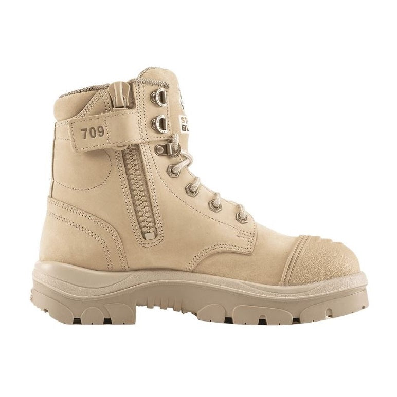 Steel Blue 512709 Argyle Zip Ladies Scuff Cap Boots