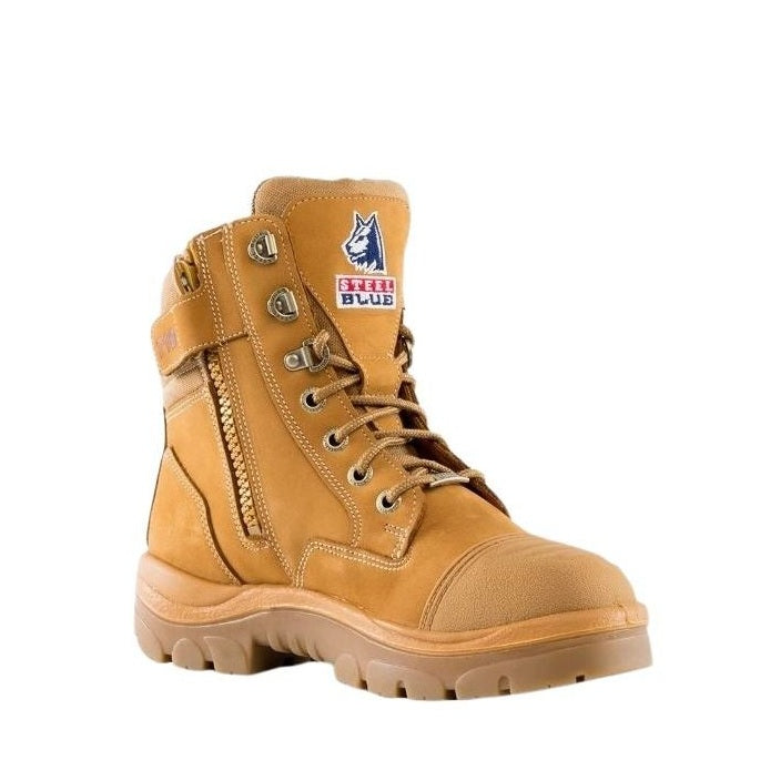 Steel Blue 512719 Ladies Southern Cross Zip Scuff - Wheat - Angled View