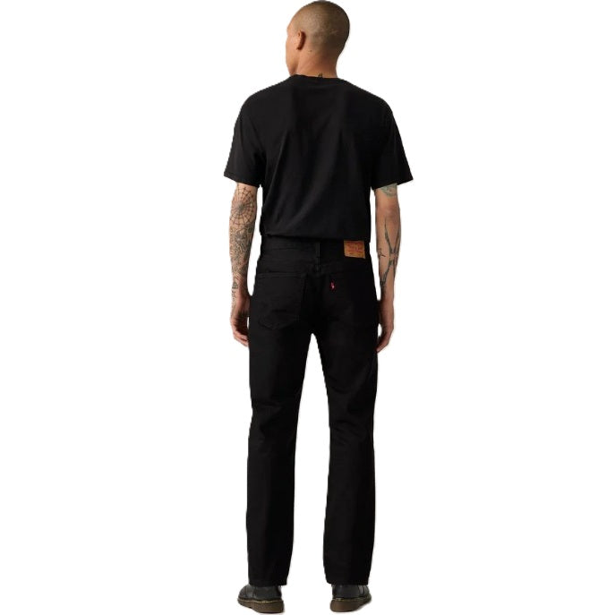 Levi's Men's 516 Straight Black Rinse Jeans