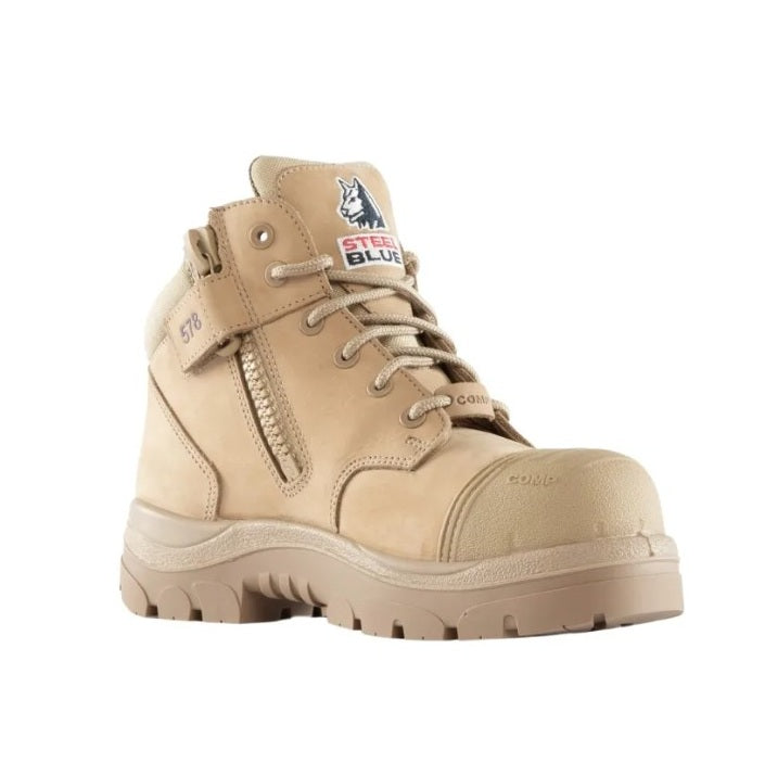 Steel Blue 518578 Ladies Parkes Zip Scuff Composite Safety Boots