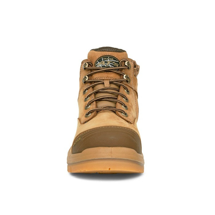 Oliver 55-350Z Stone 130Mm Zip Side Safety Boot
