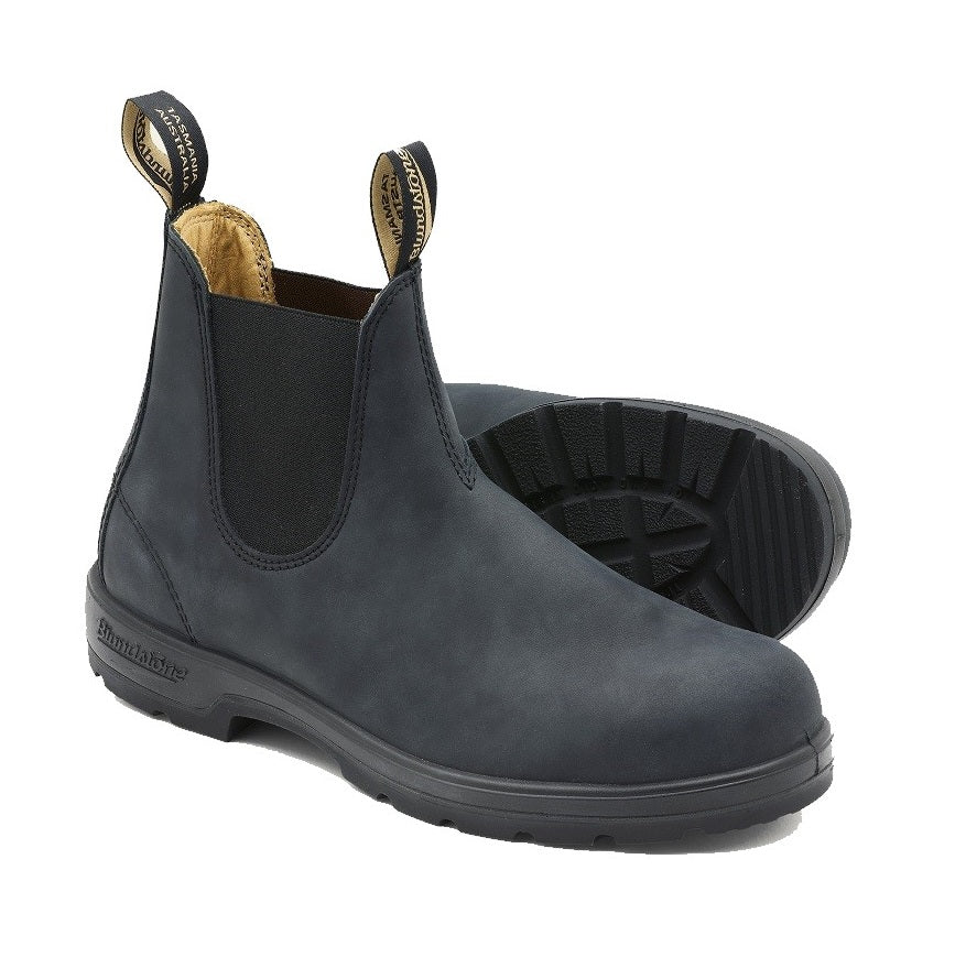 Blundstone 587 Unisex Classics Rustic Black Chelsea Boots