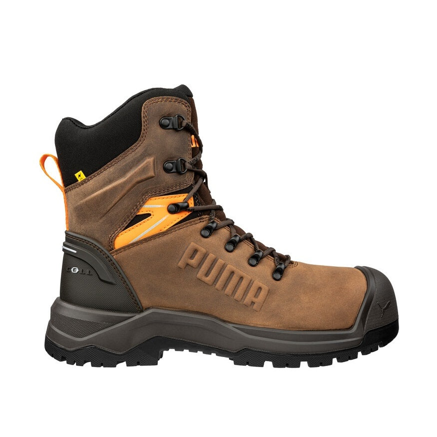 Puma 632727 Iron HD 8″ Brown Safety Boot
