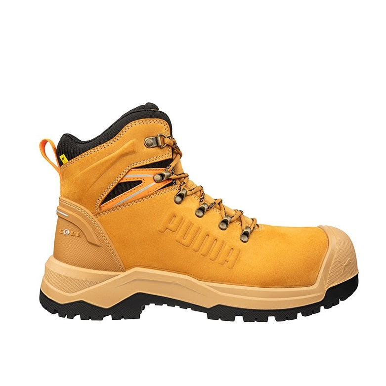 Puma 632767 Iron HD Mid Wheat Safety Boot