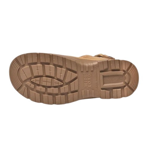 Wide Load 690WZC Wheat 6 Zip Side Composite Safety Boot