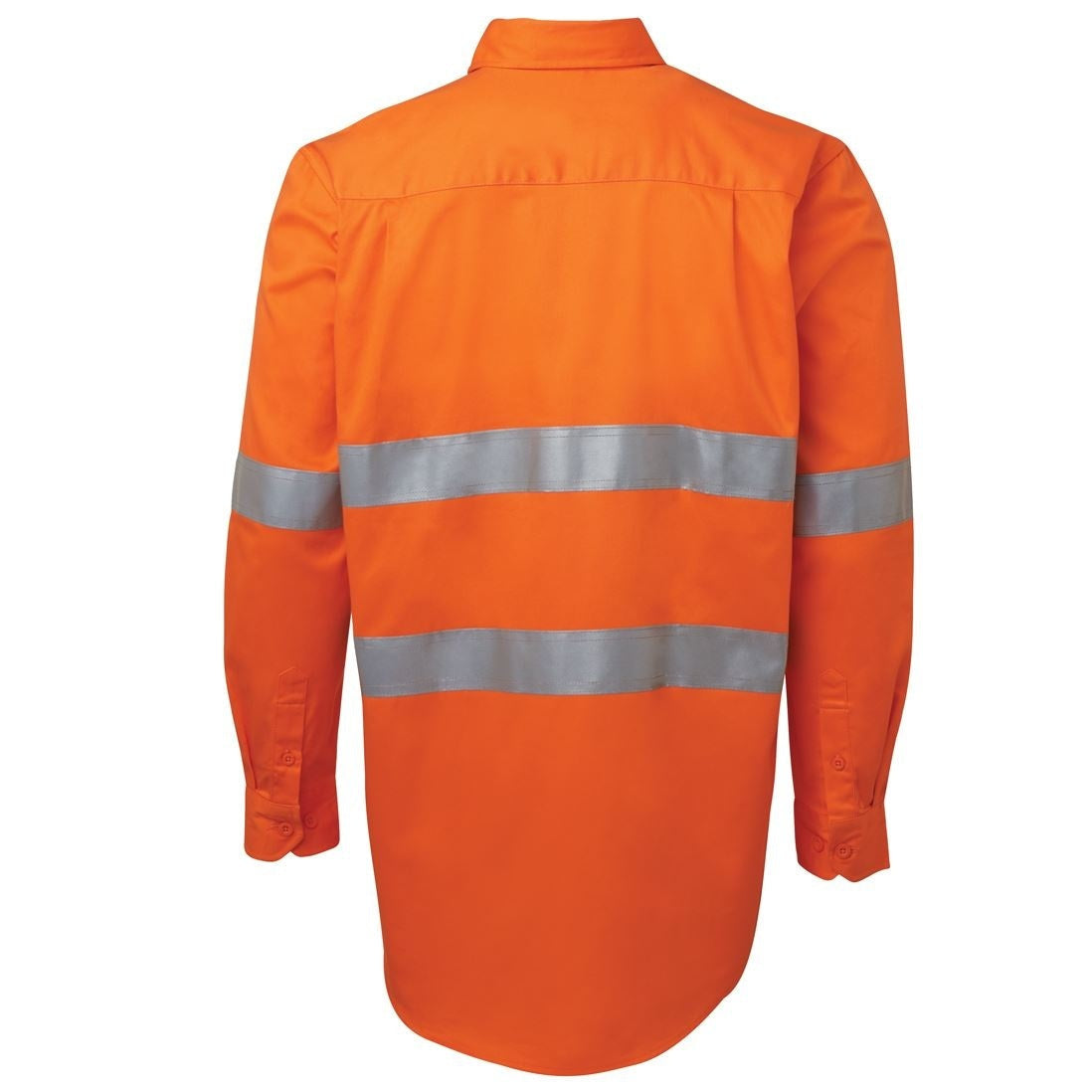 JB's Wear 6HWCF Hi Vis Day/Night Close Front L/S 190G Work Shirt