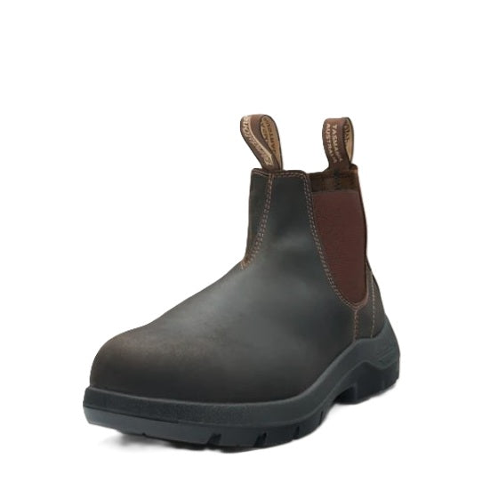 Blundstone 705 WorkLife Brown Buffalo Elastic Side Boots