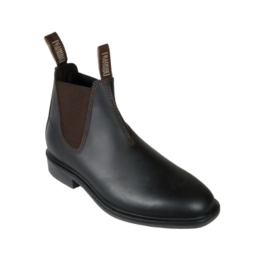 Mongrel 816030 DISCONTINUED Claret Oil Kip V-Cut Riding Boot