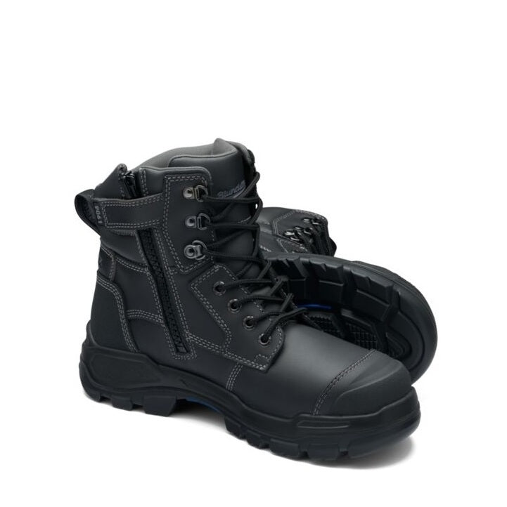 Blundstone 9061 Unisex Rotoflex 150MM Zip Side Safety Boots