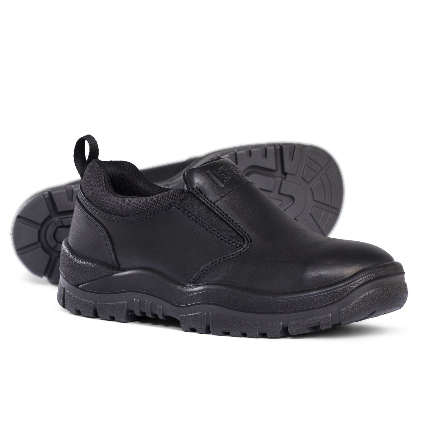 Mongrel 915025 Black Non Safety Slip On Shoe