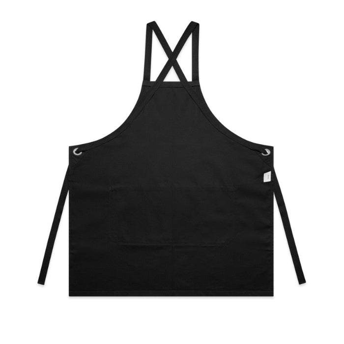 AS Colour 1082 Carrie Apron - Black - Back View