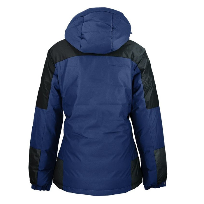 Aussie Pacific N2517 Kingston Ladies Jacket, blue with black, rear view