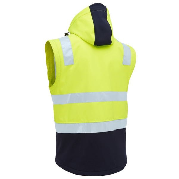 Bisley BJ6078T Taped Two Tone Hi Vis 3 In 1 Soft Shell Jacket