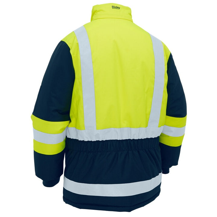 Bisley BJ6454HT H Taped Hi Vis Freezer Hooded Jacket