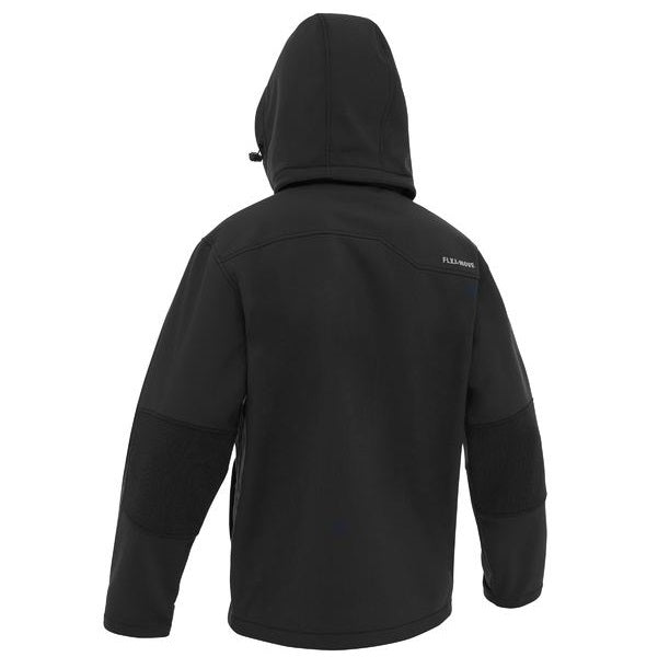Bisley BJ6570 Flex And Move Hooded Soft Shell Jacket