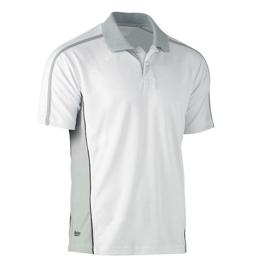 Bisley BK1423 DISCONTINUED Mens S/Sleeve Painters White Polo