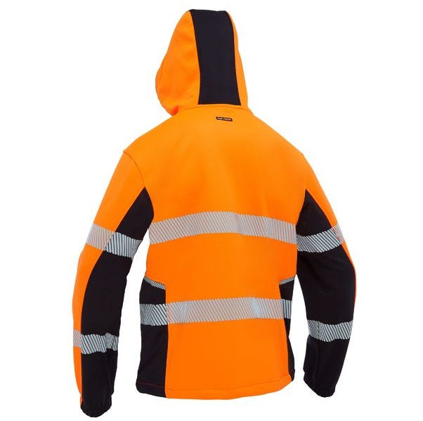 Bisley BK6571T FLX & Move™ Hi Vis Taped Liquid Repellent Fleece Hoodie