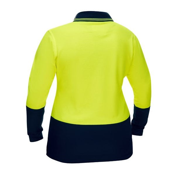 Bisley BKL6234 Womens Hi Vis V-Neck Polo