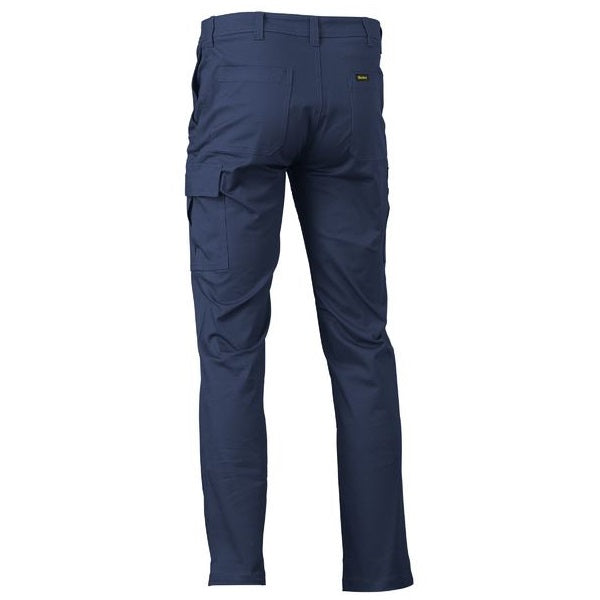 Bisley BPC6008 Stretch Cotton Drill Cargo Pants Navy