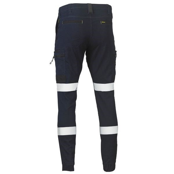Bisley BPC6335T Flex&Move™ Taped Stretch Denim Cargo Cuffed Pants