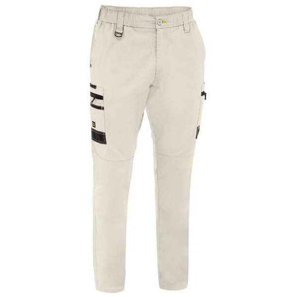 Bisley BPC6338 FLX & Move™ Stretch Canvas Elastic Waist Cargo Pants