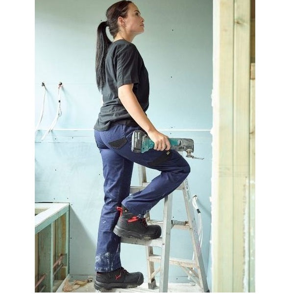 Bisley BPCL6338 Womens FLX & Move™ Stretch Canvas Elastic Waist Cargo Pants