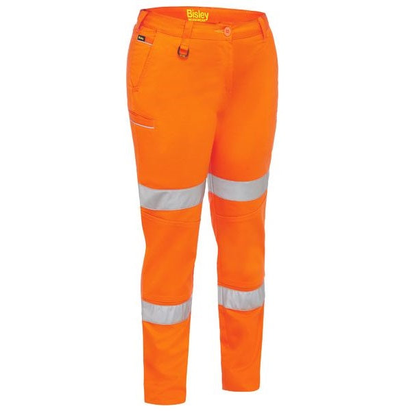 Bisley BPL6015T Womens Taped Stretch Cotton Pants